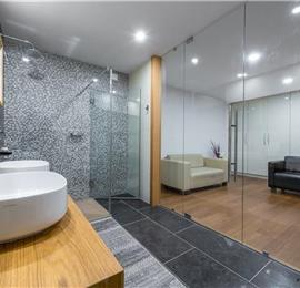 Luxury 5 Bedroom Villa with Heated Pool, Jacuzzi, Steam Room and Sea Views in Lozica near Dubrovnik, Sleeps 10